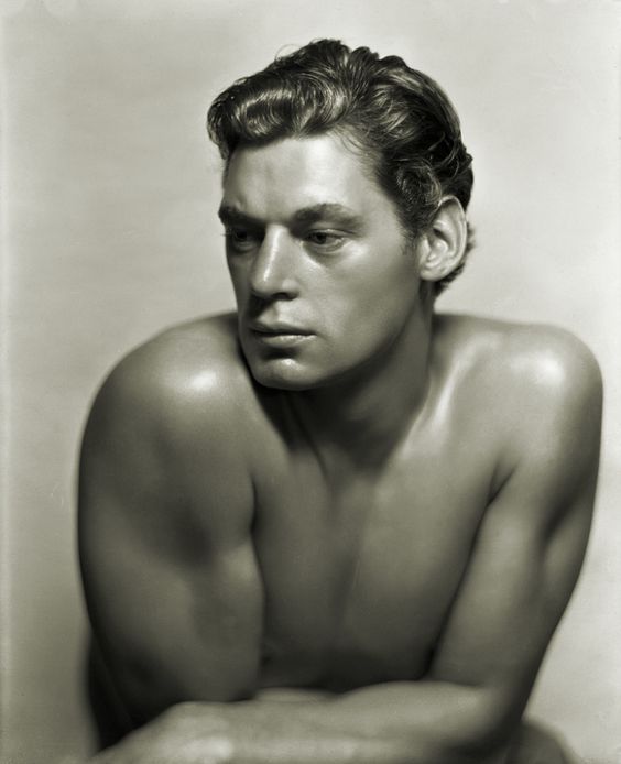 Olympic gold medalist Johnny Weissmuller.