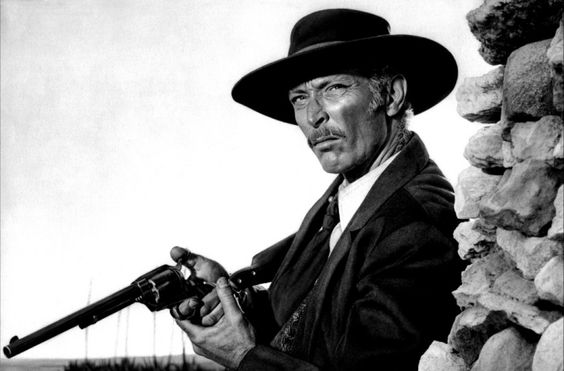 Lee Van Cleef built his career on his intimidating glare.
